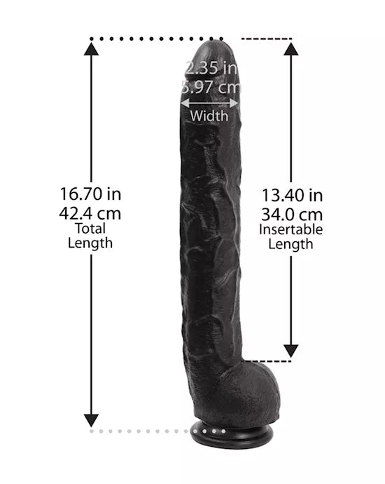 Dick Rambone 17" Monster Dildo