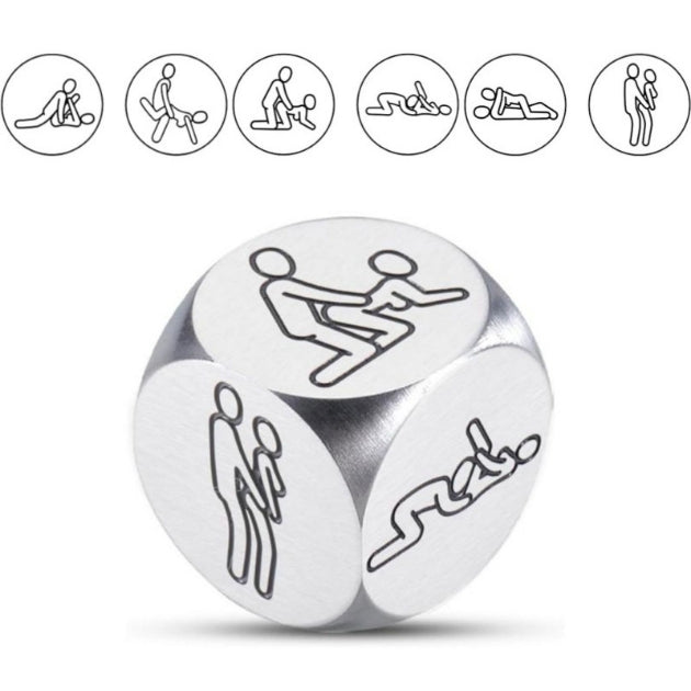 Stainless steel 3 Pcs Dice - What? Where? How Long?