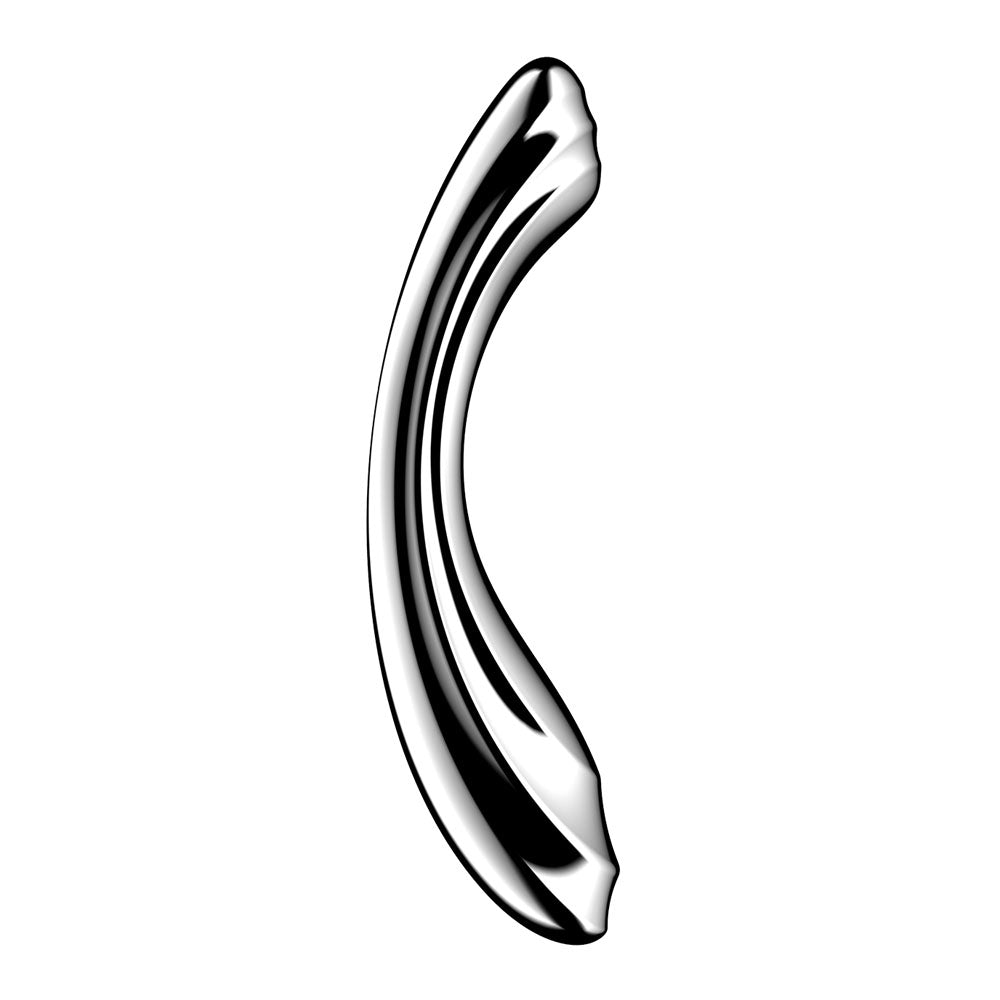 Satisfyer Pure Gravity 2 - Chrome Steel Dildo