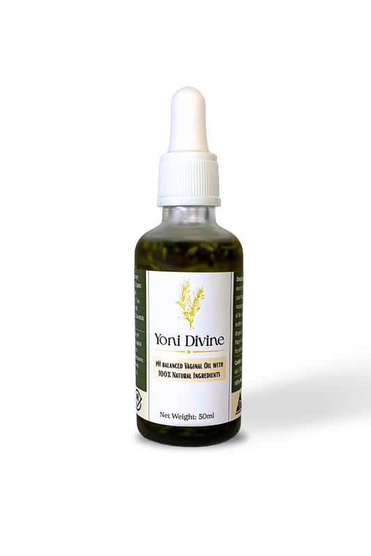 Yoni Divine - Vaginal Oil (100% Natural & Handcrafted blend of oils)
