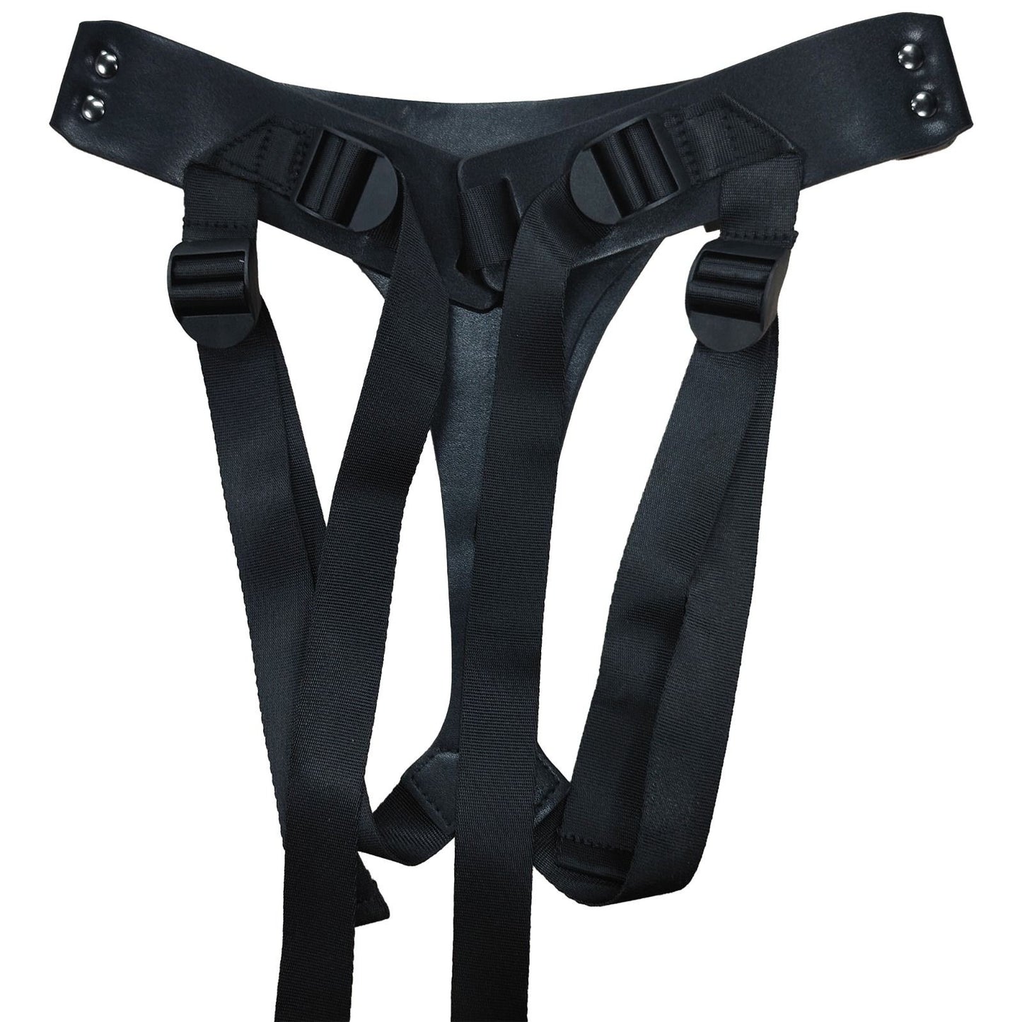 Real Leather Strap On Harness