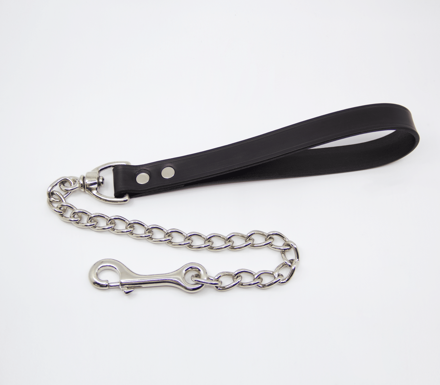 Leather & Chain Lead - Made in Australia
