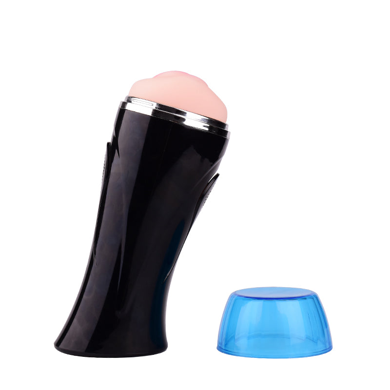 Mouth Fleshlight, Standing Straight, Cap Opened, Comenow.au
