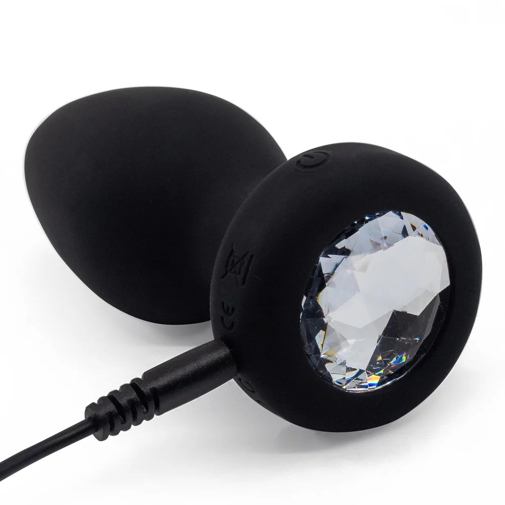 Ashella Vibes Jewel Remote Control Vibrating Butt Plug L