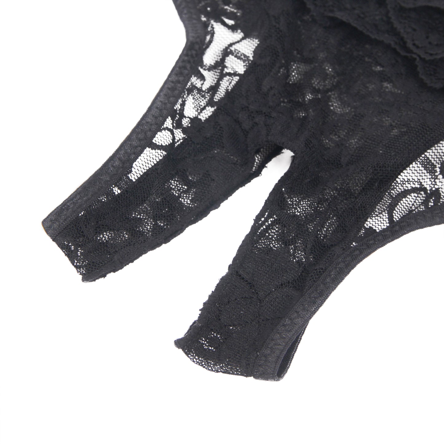 Lace Crotchless Panty