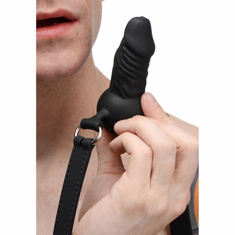 Ride My Face Silicone Penis Gag