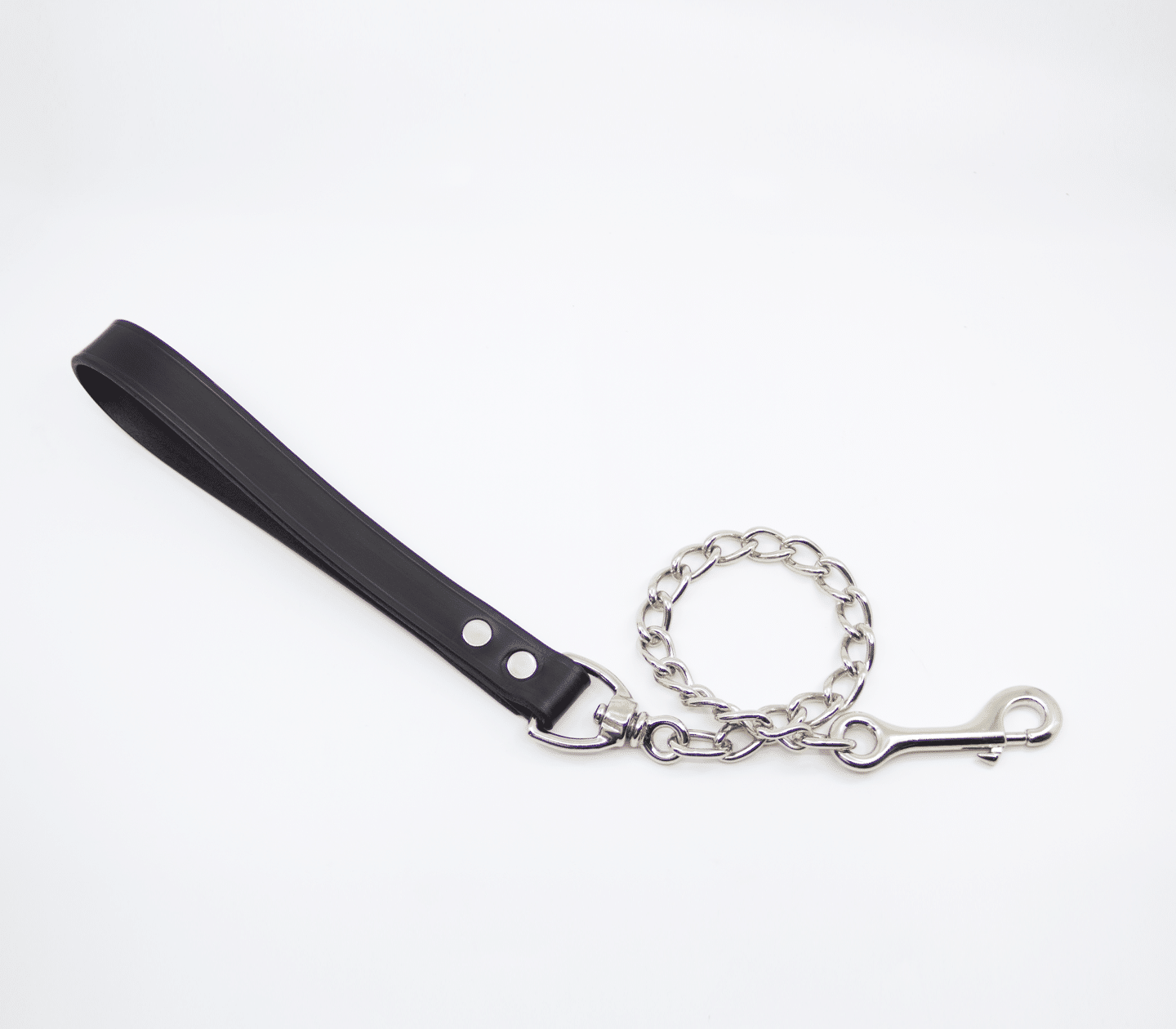 Leather & Chain Lead - Made in Australia