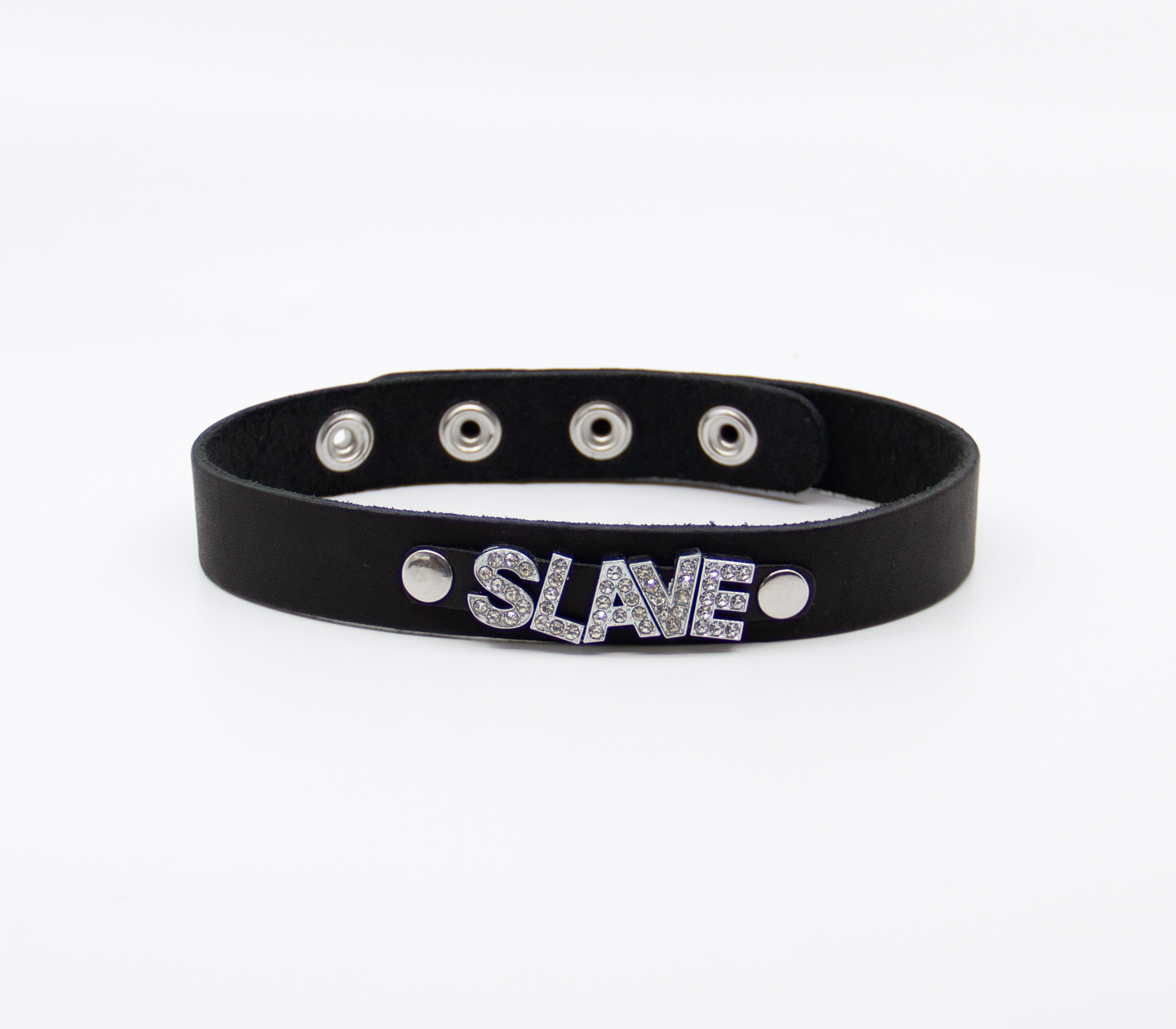 Leather SLAVE Collar