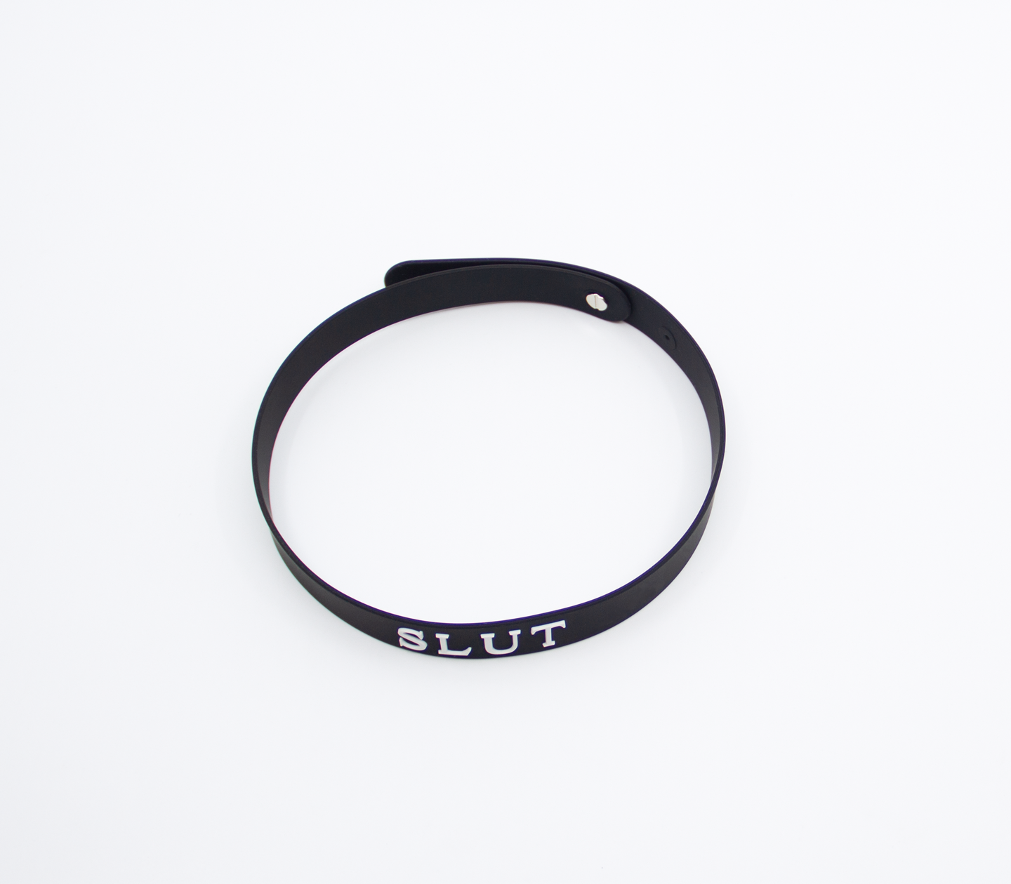 Silicone collar BITCH/SLUT