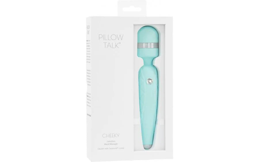 Pillow Talk Cheeky Wand Vibe With Swarovski Crystal