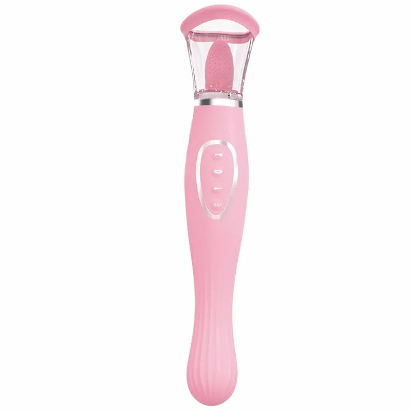 Pussy Pump with Tongue and Vibrator