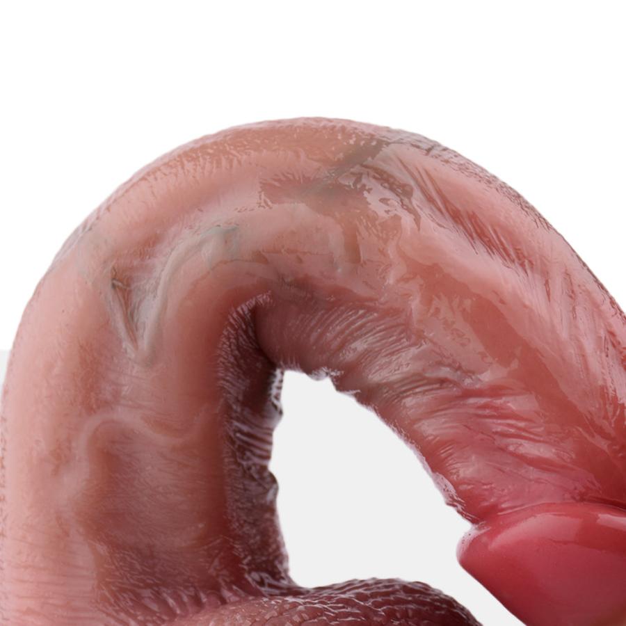 Middle part stretching of realistic dildo flesh - Come Now Sex Shop