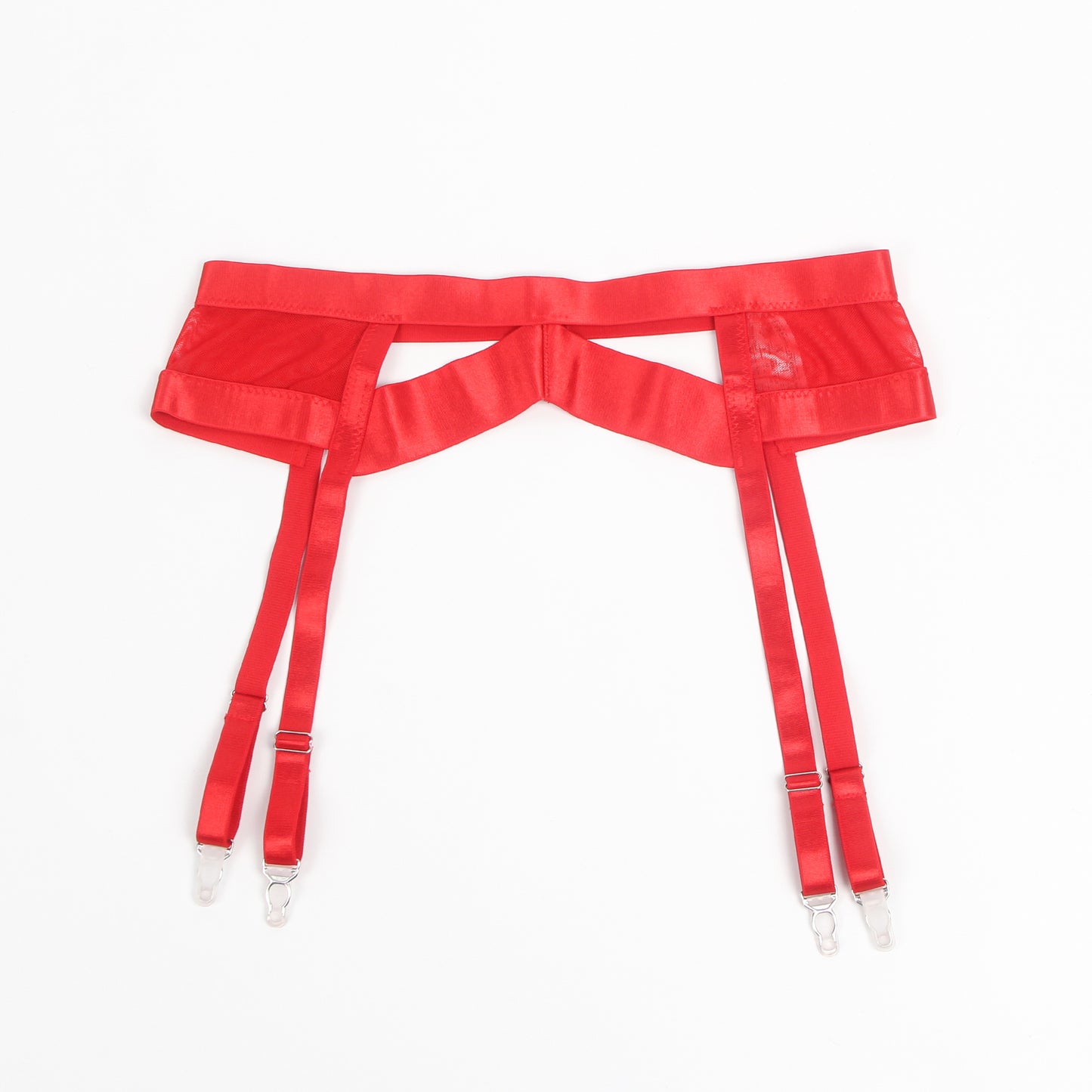 Bondage Garter Belt Bra Set