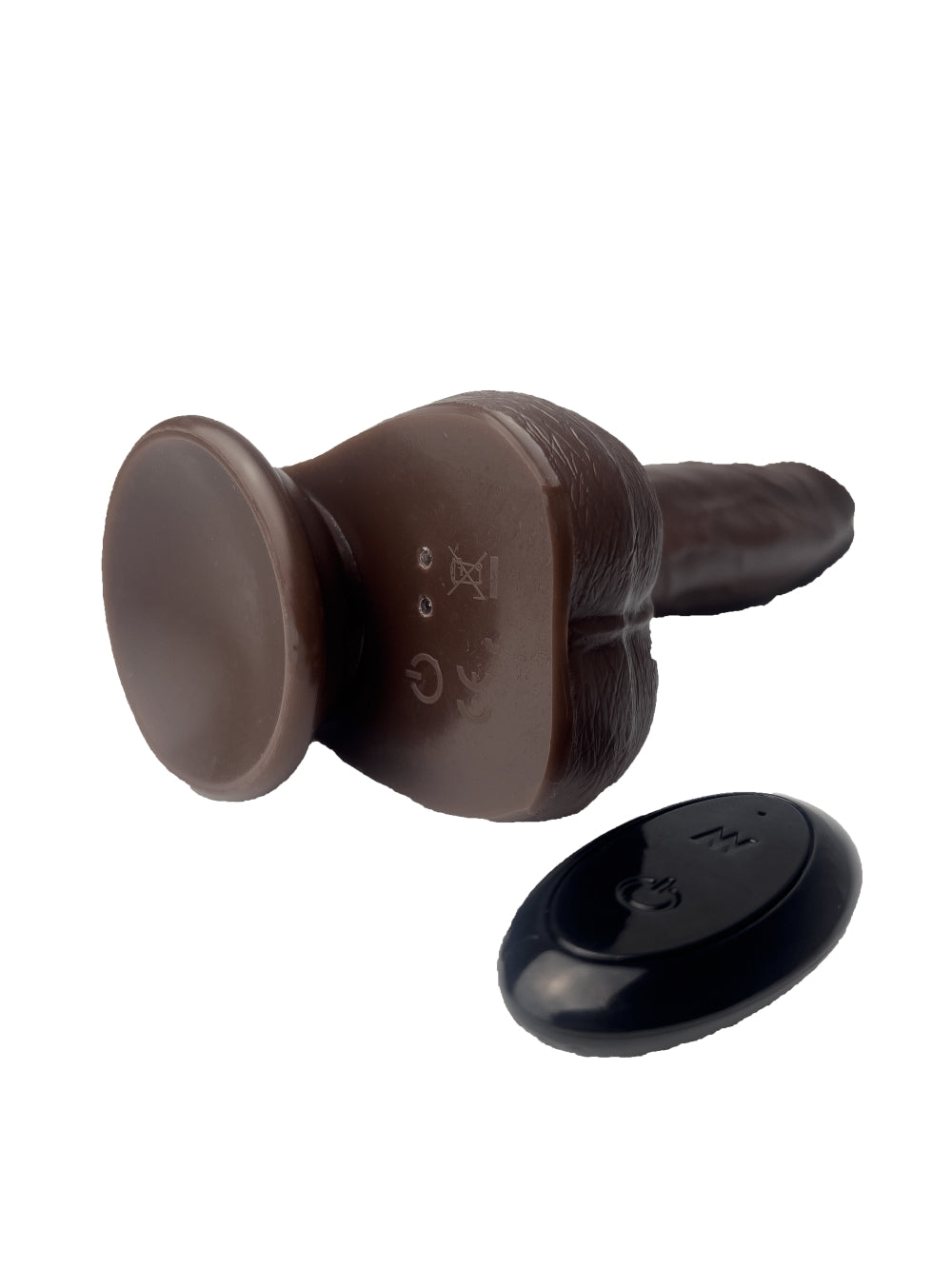 ThrustX Black Dildo – Suction Cup & Charging Port | Come Now
