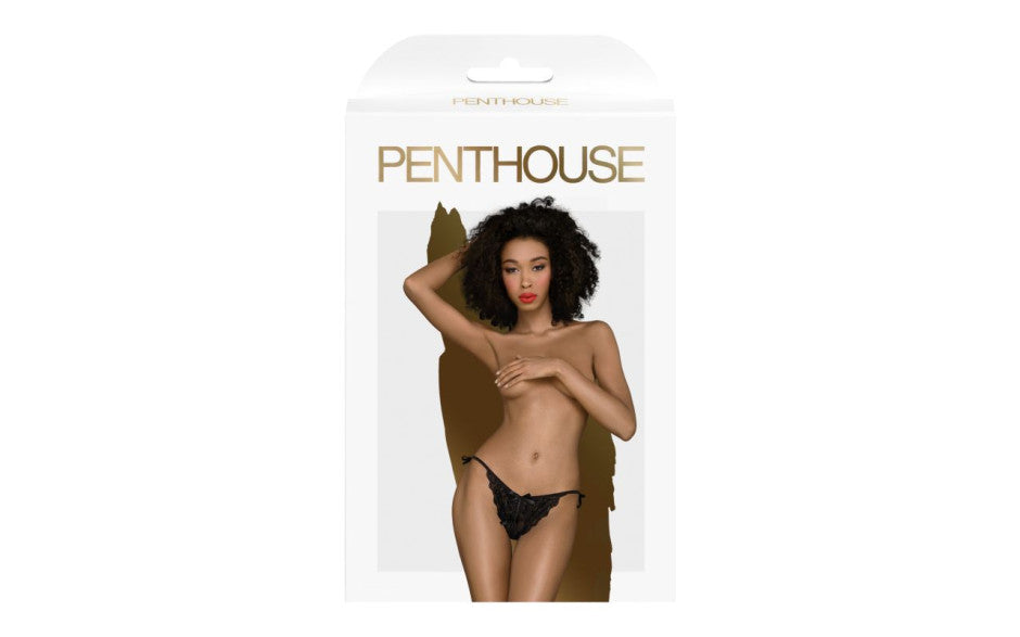 Too Hot To Be Real Panties Black
