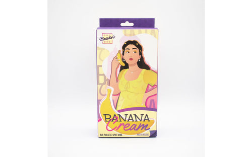 Banana Cream Air Pulse G-Spot Vibrator