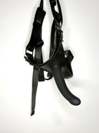Cowhide Leather Strap On Harness