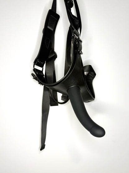 Cowhide Leather Strap On Harness