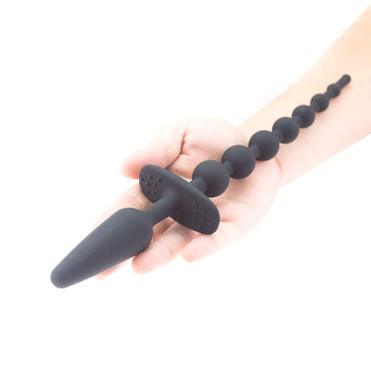 Silicone Anal Beads & Plug