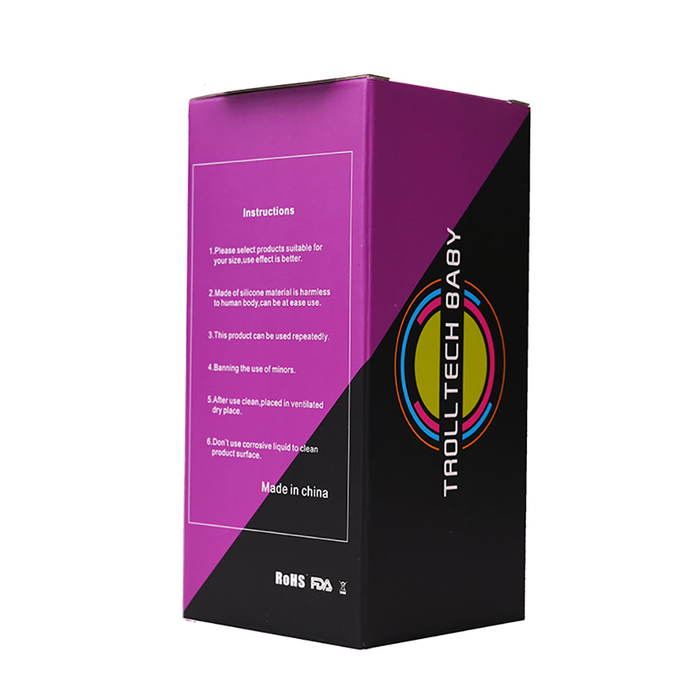 Box of the 3-piece anal training kit in black by Come Now