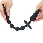 Silicone Anal Beads & Plug