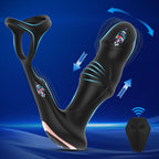 Thrusting Prostate Massager with Cock Ring