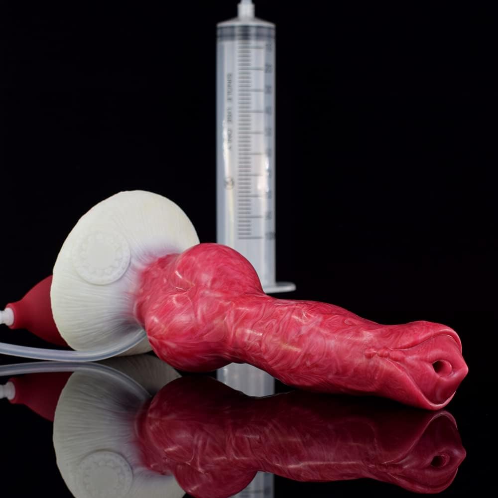 Squirting Canine Dildo