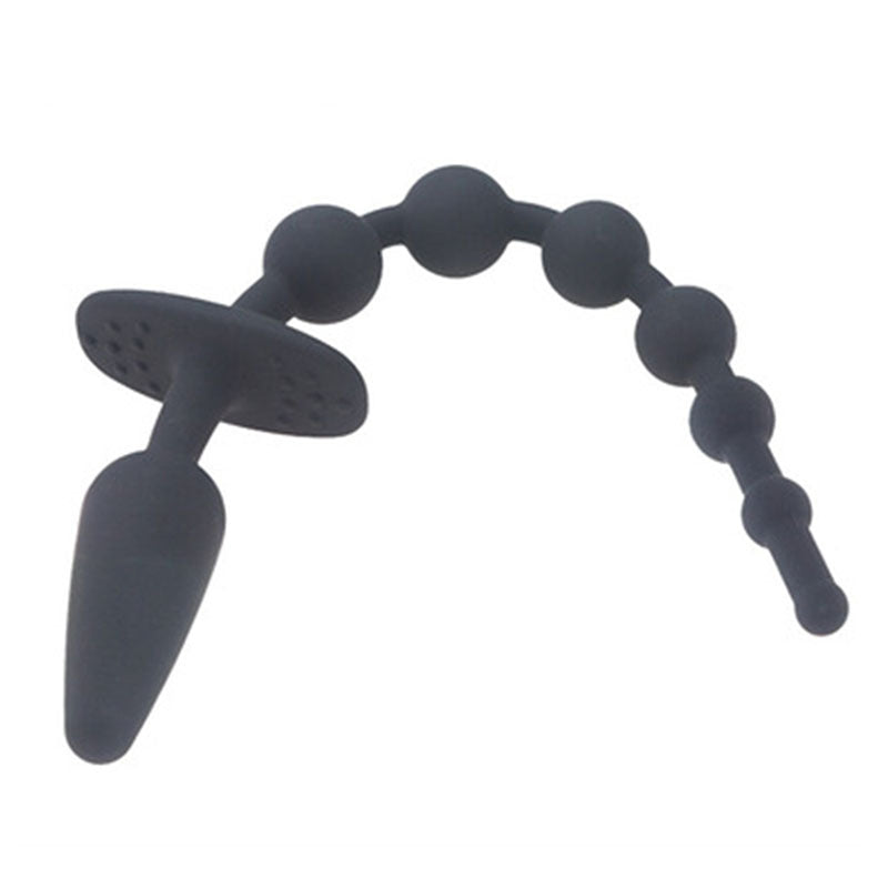 Silicone Anal Beads & Plug