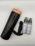 Prostate Vibrator, Electric Masturbator, Lube & Cleaner