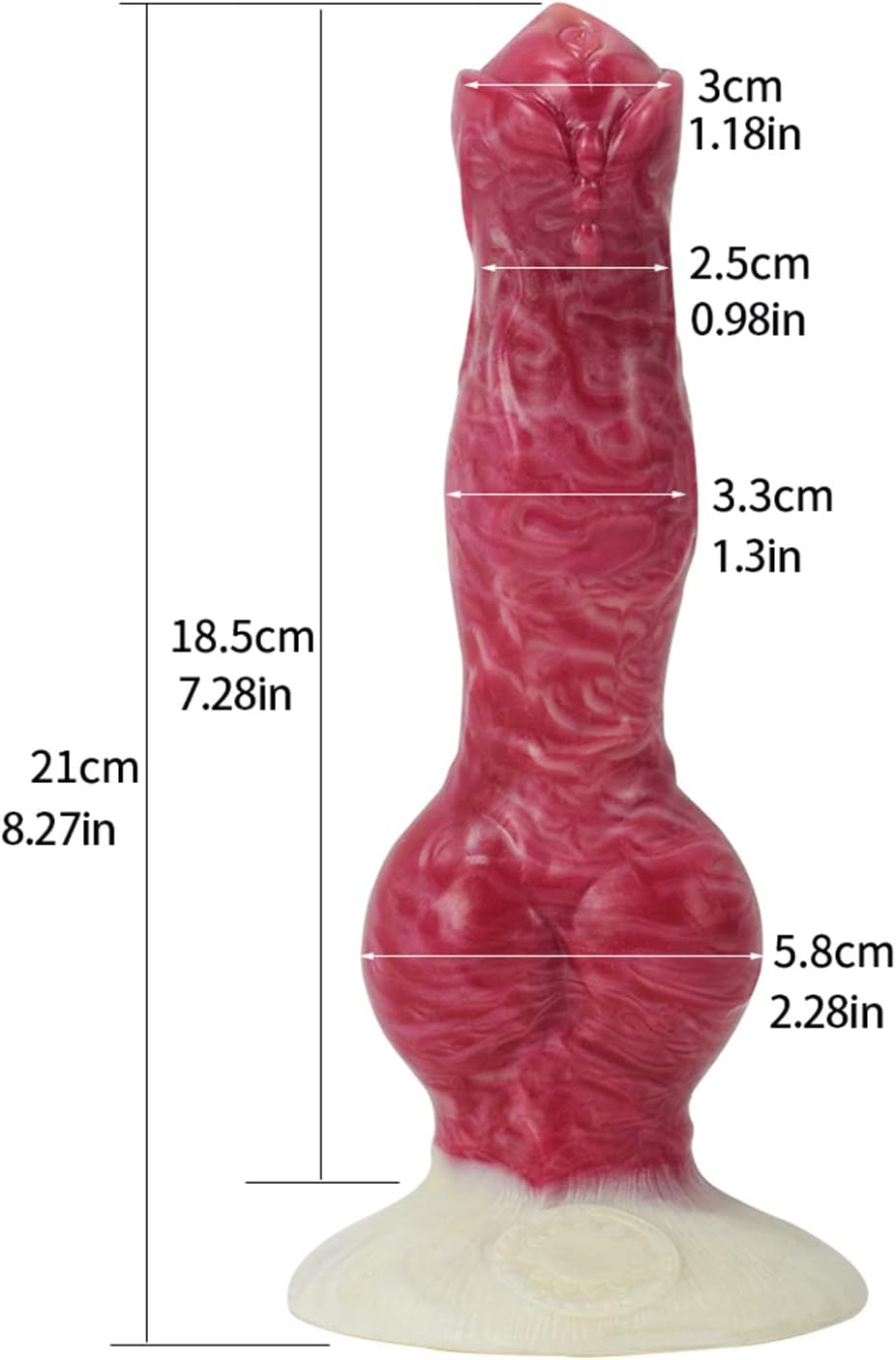 Squirting Canine Dildo