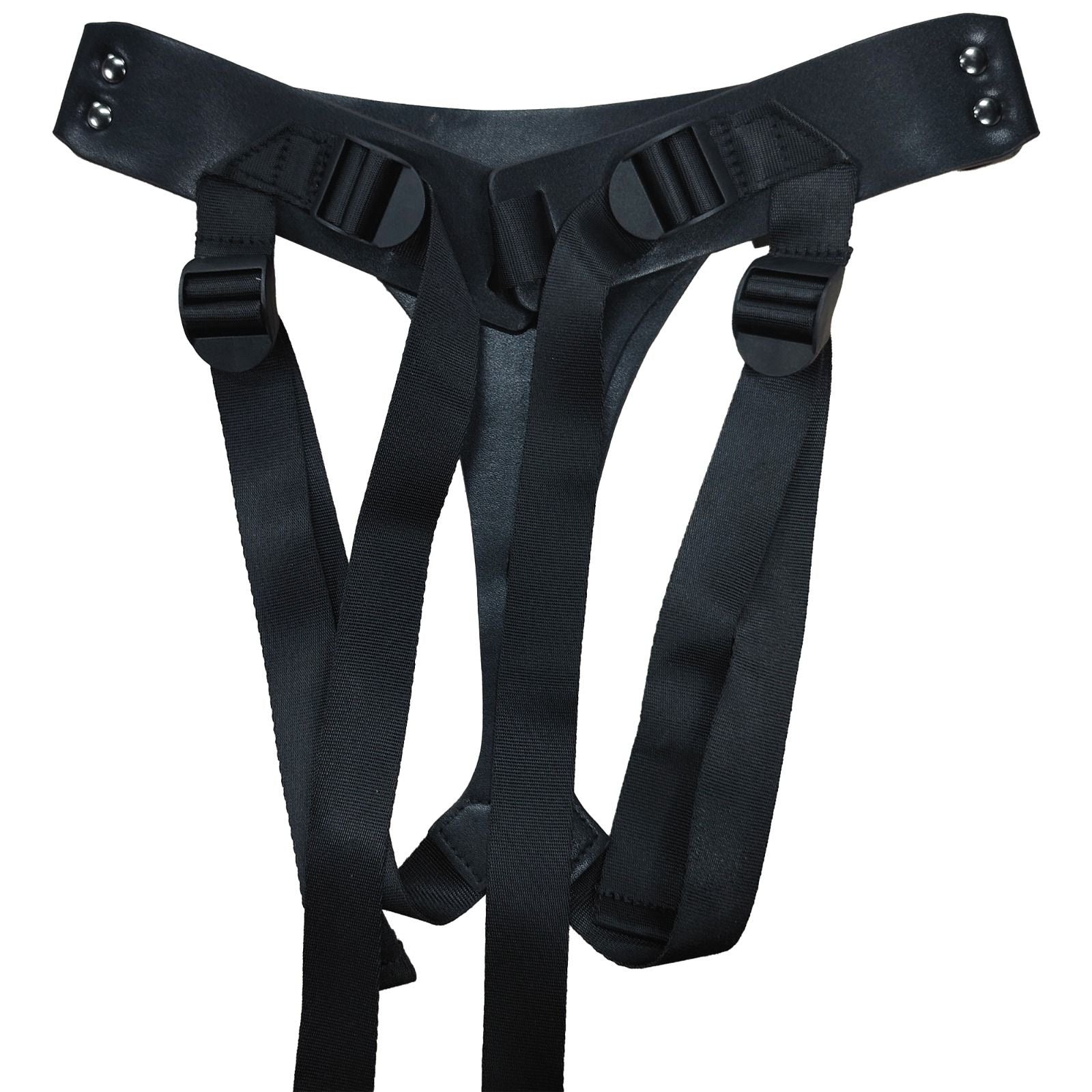 Cowhide Leather Strap On Harness