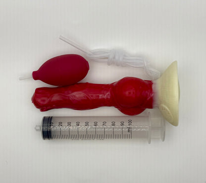 Squirting Canine Dildo