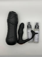 Electric Masturbator, Thrusting Prostate Vibrator & Essentials