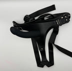 Cowhide Leather Strap On Harness