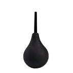 Black enema cleaner from the front view, by Come Now