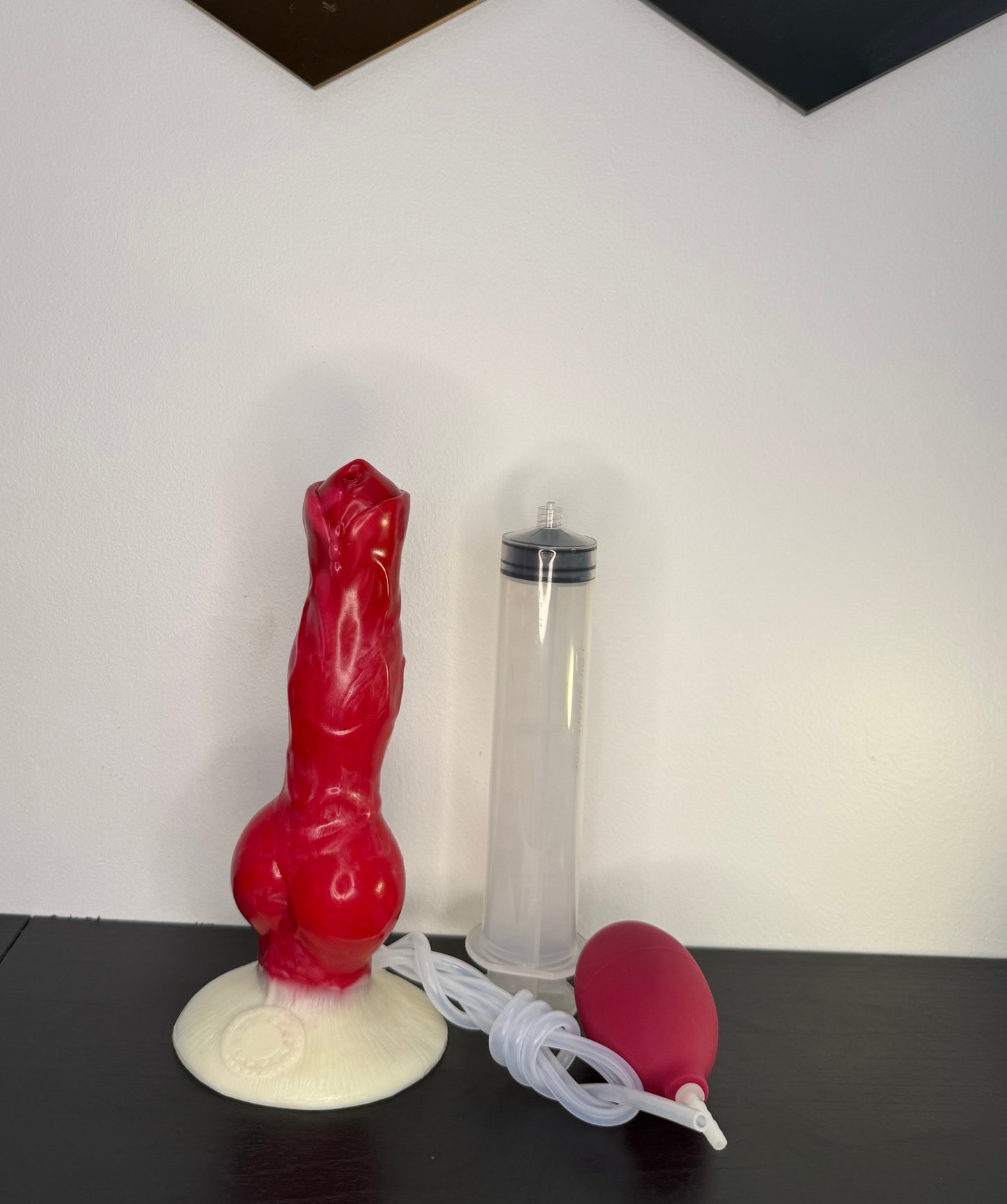 Squirting Canine Dildo