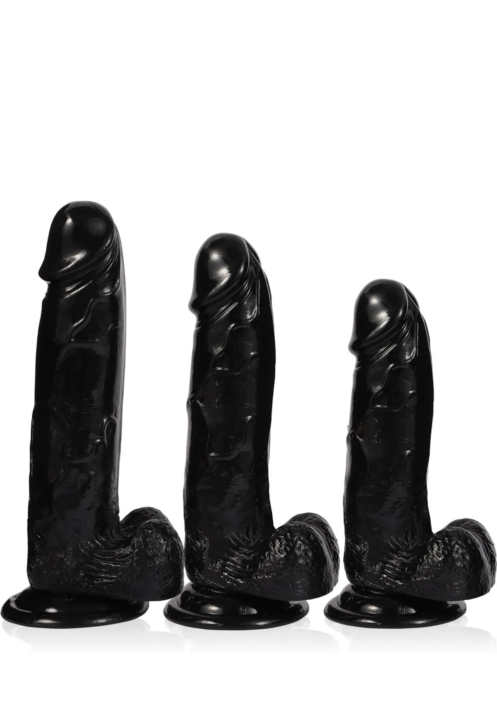 Suction Cup Dildos - 4 Sizes