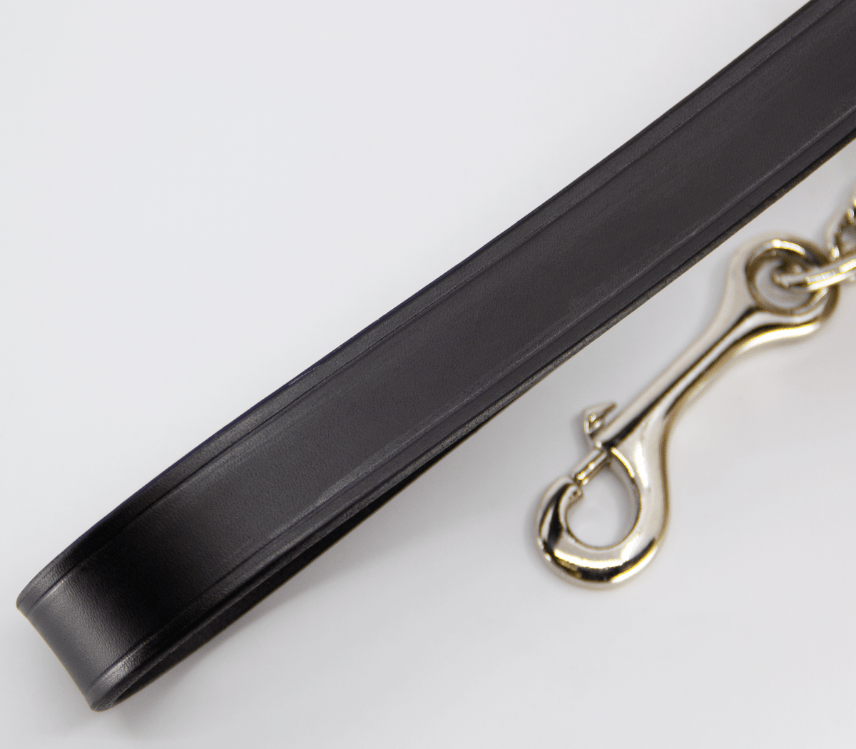 Leather & Chain Lead - Australian Made (Italian Leather)