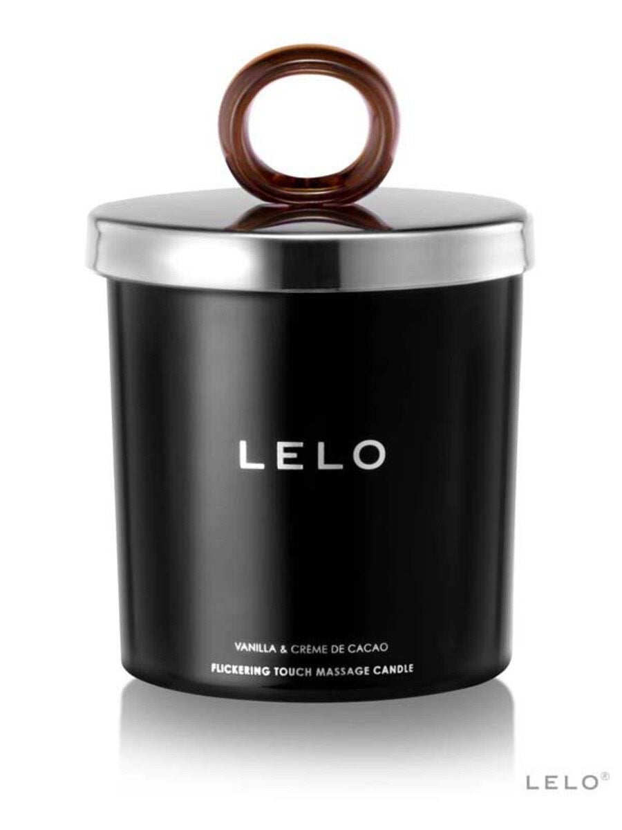 LELO Flickering Touch Massage Candle, Vanilla Cream De Cacao