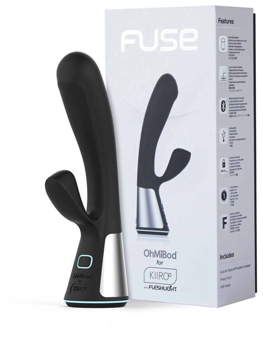 OhMiBod® Fuse™ KIIROO Interactive Dual Stimulation Vibe