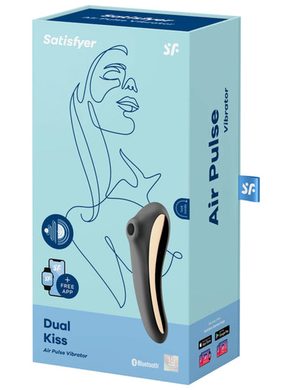 SATISFYER DUAL KISS BLACK