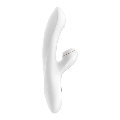 Satisfyer Pro 8.7" Rabbit Vibrator with Clitoral Suction