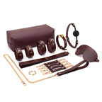 Leather Bondage Set - 11 pieces