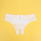 Lace Crotchless Panty
