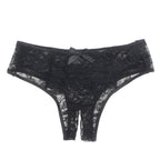 Lace Crotchless Panty