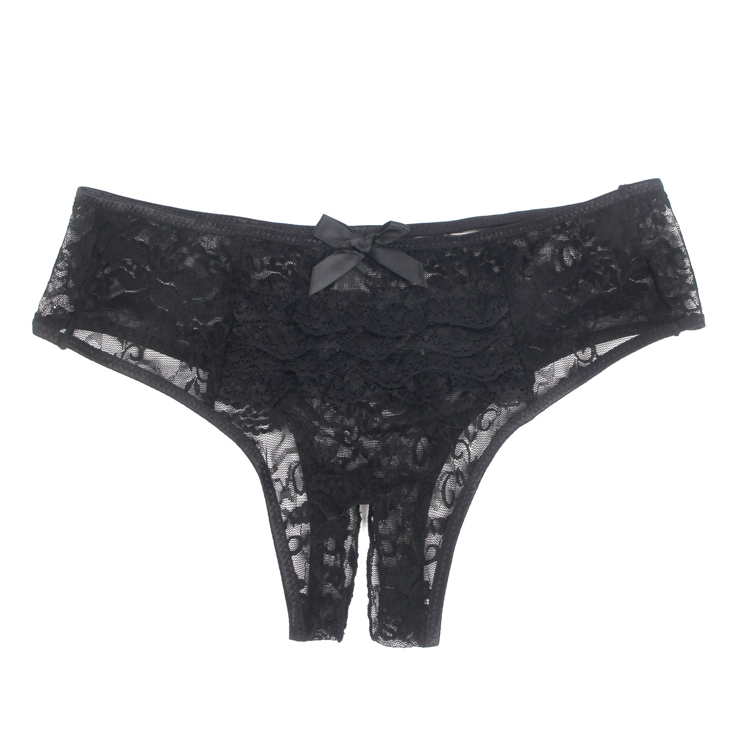 Lace Crotchless Panty