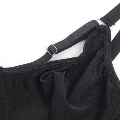Bondage Garter Belt Bra Set