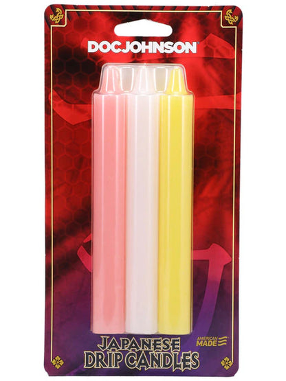 Japanese Drip Candles - 3pk
