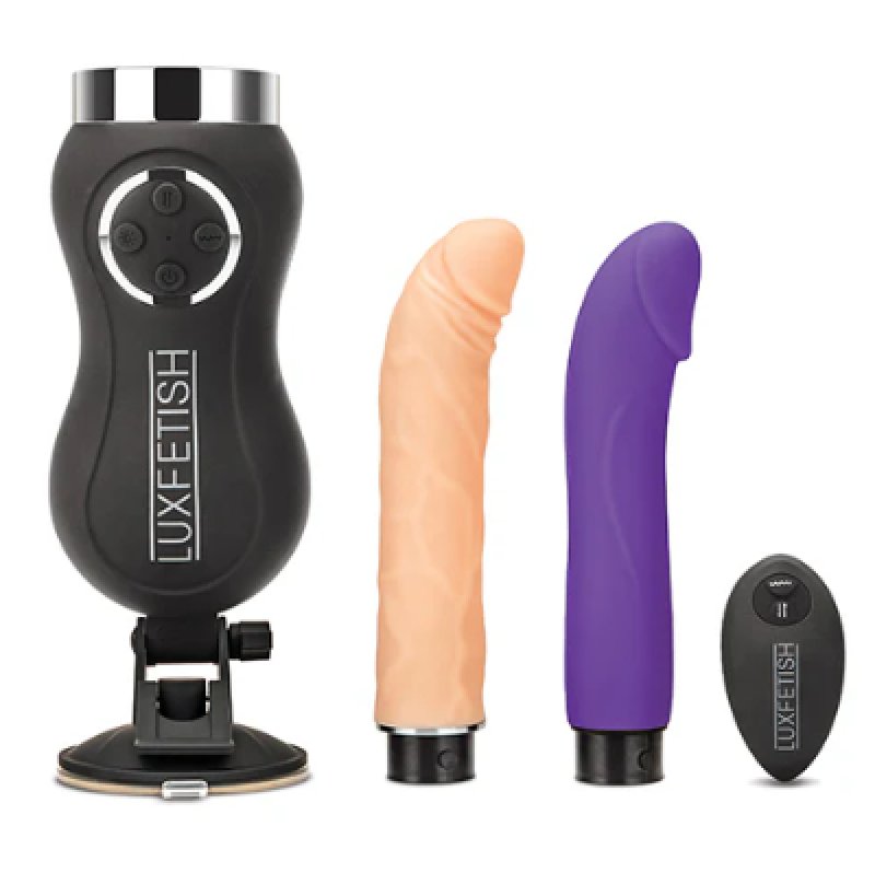 LUX FETISH THRUSTING REMOTE-CONTROLLED RECHARGEABLE COMPACT SEX MACHINE