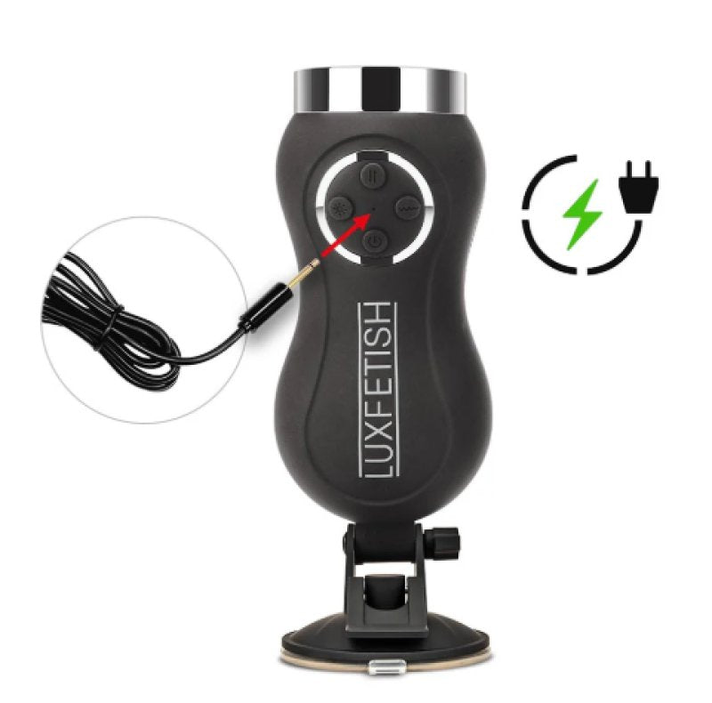 LUX FETISH THRUSTING REMOTE-CONTROLLED RECHARGEABLE COMPACT SEX MACHINE
